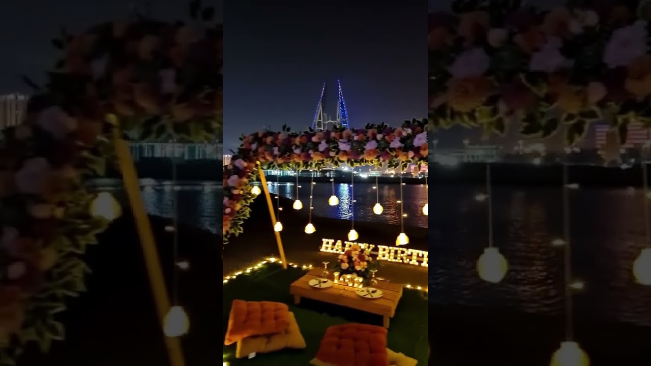 Celebrate birthday qatar beach 💓💓#youtubeshorts #ytshorts #shorts #viral #tourism #qatarexpo2023