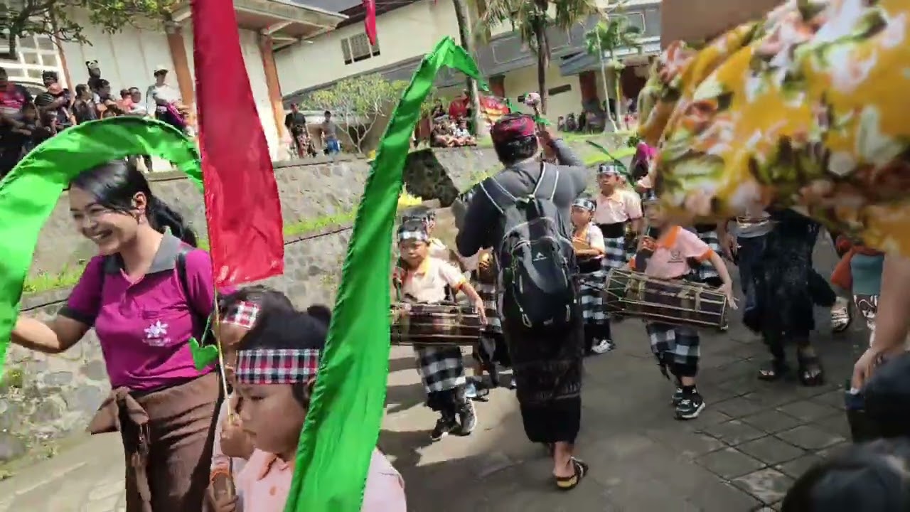 Menyambut hari raya nyepi 2026, parade tk kumara yudistira 1 sembung