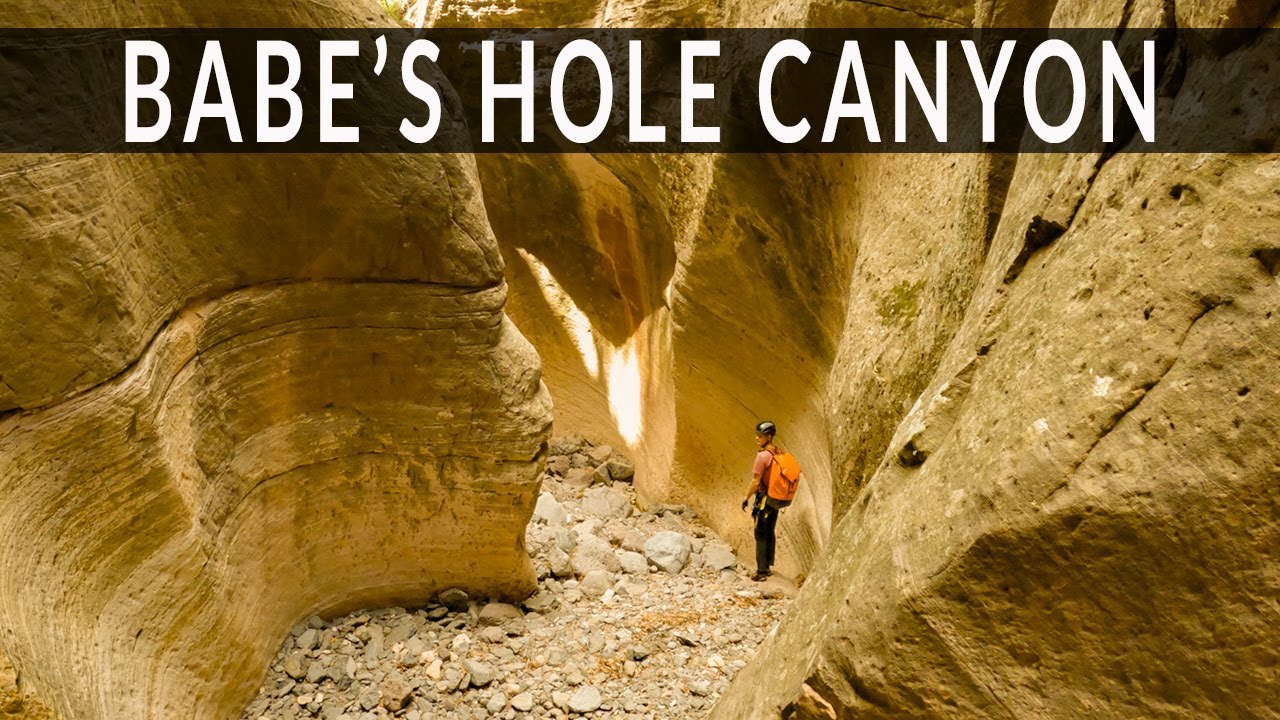 Babe's Hole Canyon - Sycamore Canyon Wilderness