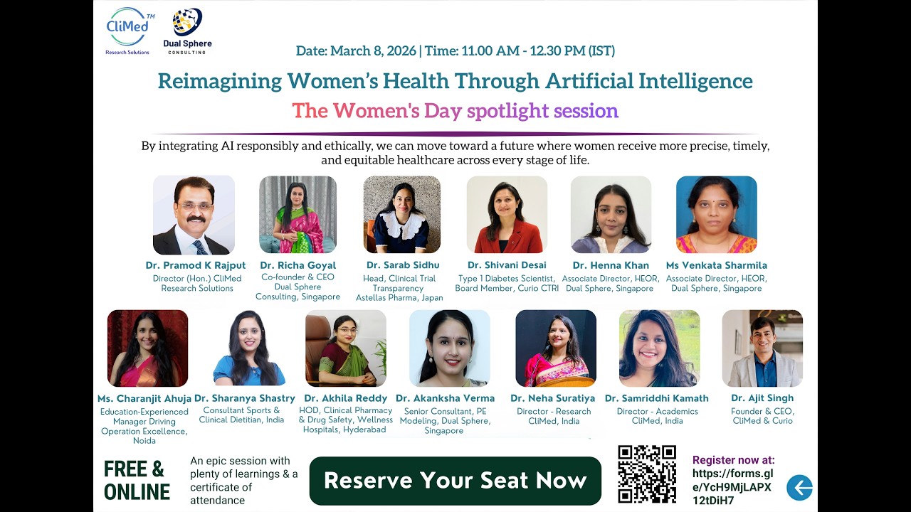 Reimagining Women’s Health Through Artificial Intelligence—The Women's Day spotlight session |CliMed