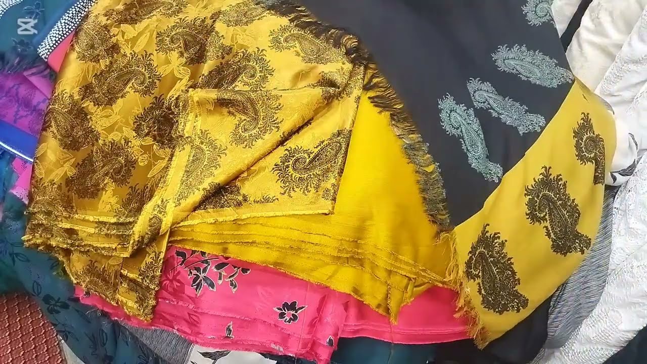 Marina imported china Patti with wooll shawl 3piece. 03165044972