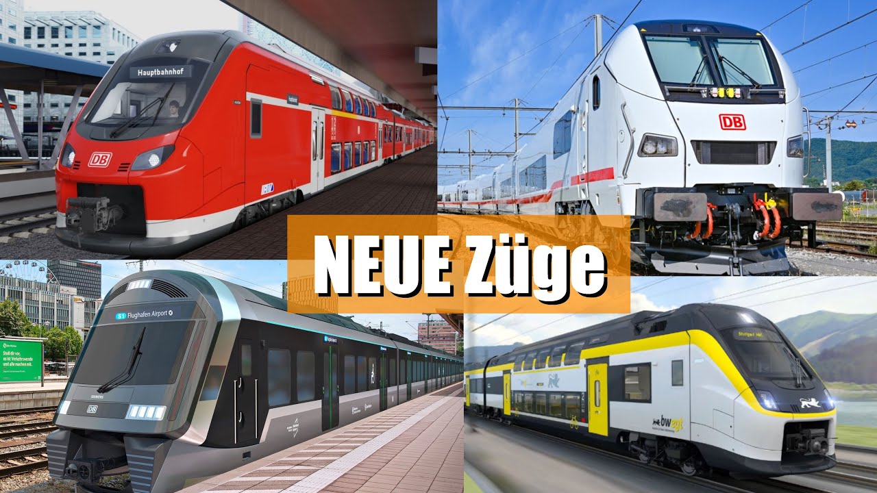 [Doku] 1000 NEUE Züge für DE in den nächsten 5 Jahren?! | Diese Neuen Züge kommen bald
