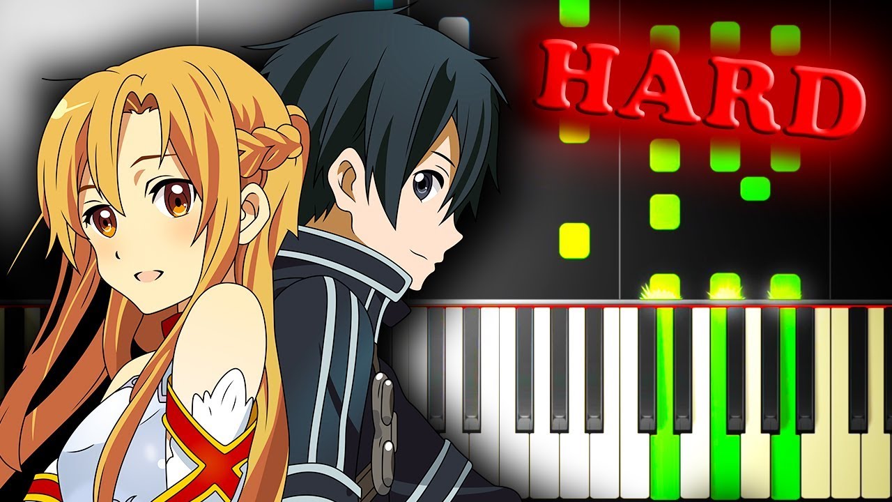 SWORD ART ONLINE - CROSSING FIELD - Piano Tutorial