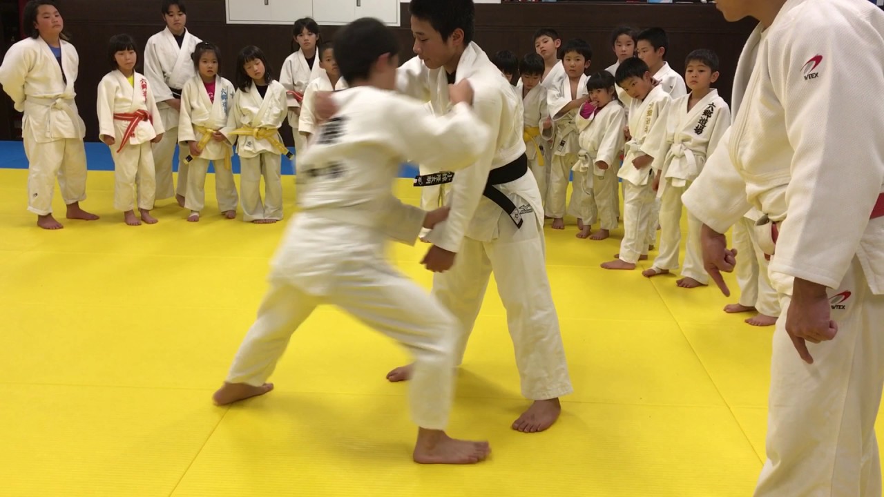JUDO＃体落＃相手が奥襟