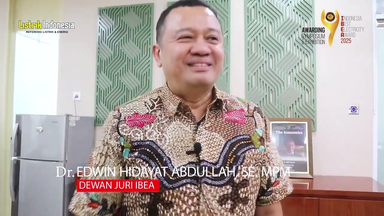 Edwin Hidayat Abdullah | Ajang Bergengsi Sektor Ketenagalistrikan IBEA 2025 Siap Digelar