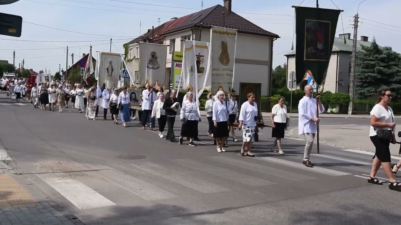 2024. Procesja Bożego Ciała w Dąbrowie Białostockiej