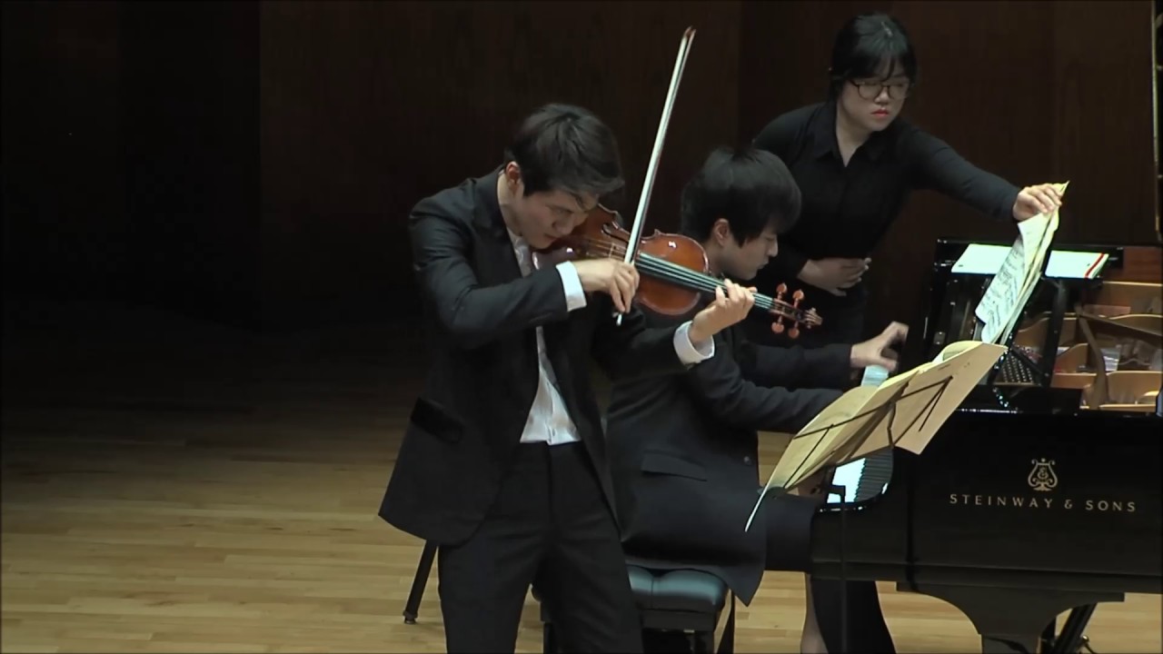 Grieg Sonata for Violin and Piano No.2 in G Major, Op.13 by Young-Uk Kim and Dasol Kim