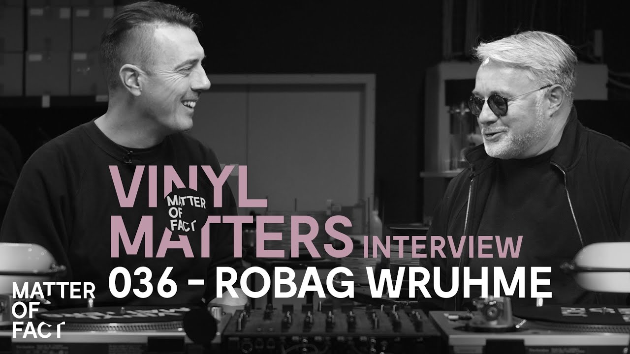 Vinyl DJ Interview with Robag Wruhme - VINYL MATTERS 036