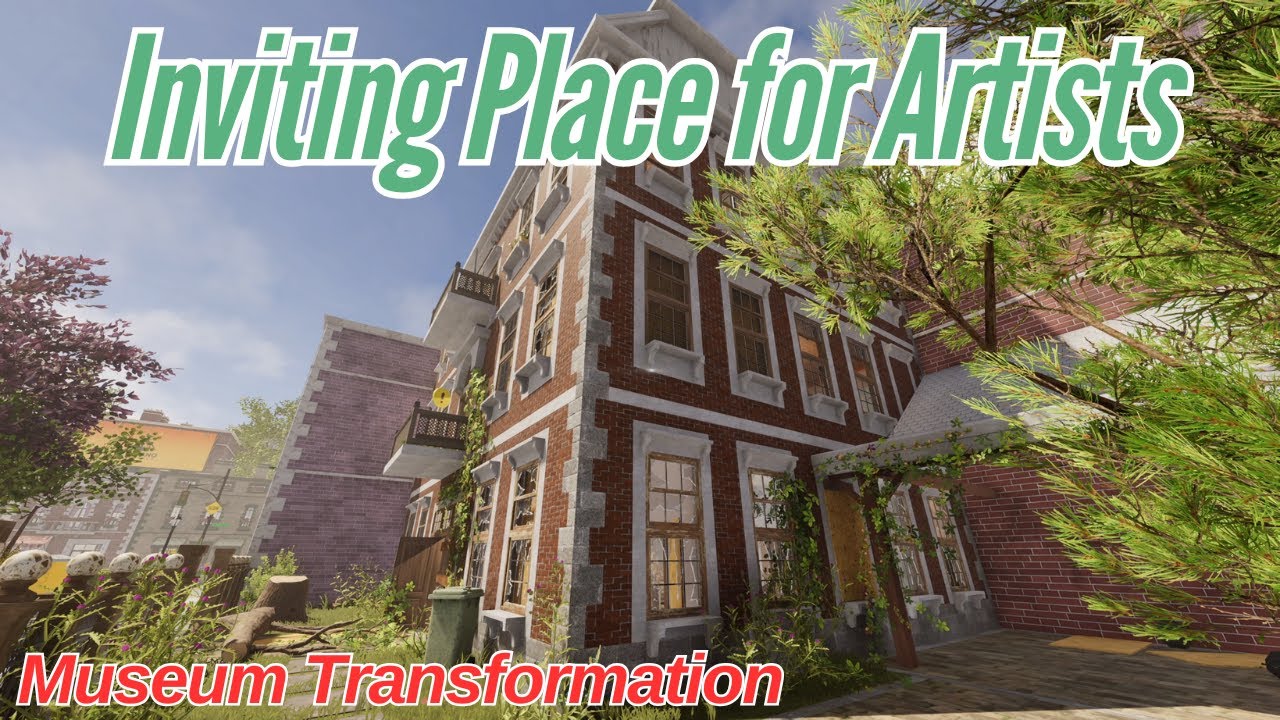 An Inviting Place for Artists - House Flipper 2 - New HF2 Update Coops Map with key puzzle!