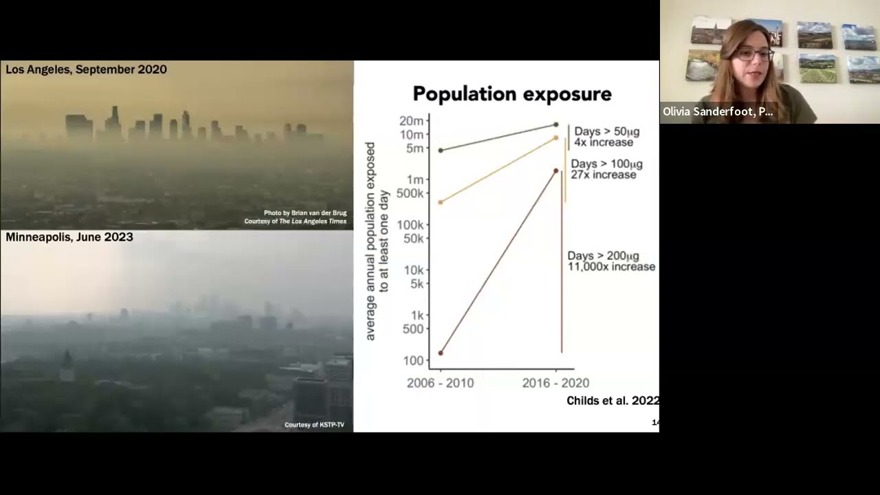 Leveraging big data in ecology and atmospheric science to study impacts of wildfire smoke on birds