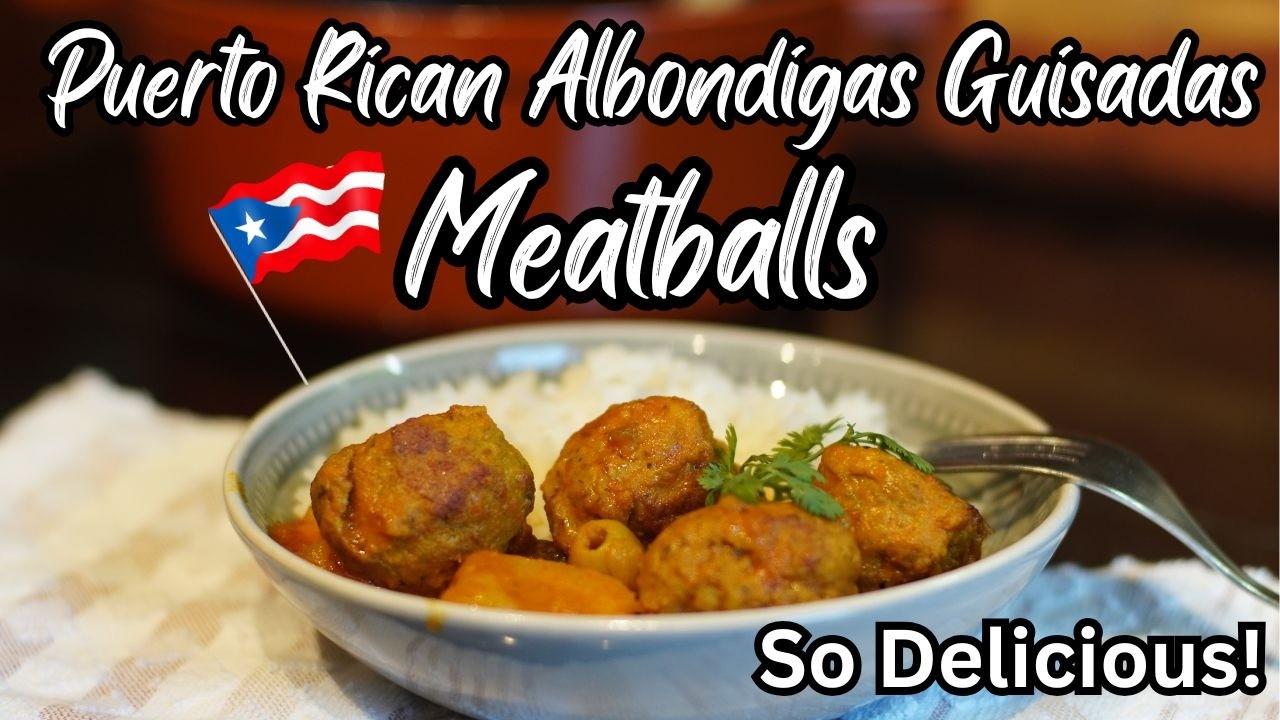 The Puerto Rican Dish My Husband Loves: Albondigas Guisadas | Puerto Rican Meatball Stew