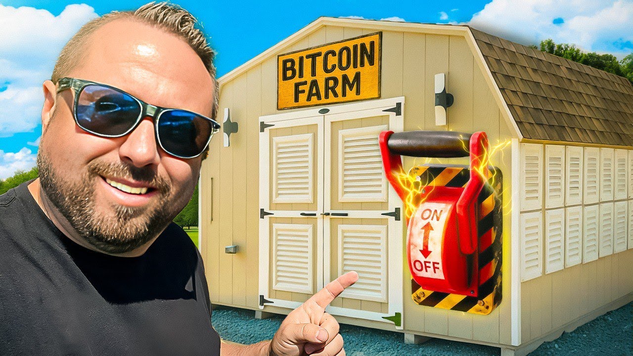 Time to Energize My New Crypto Mining Shed!