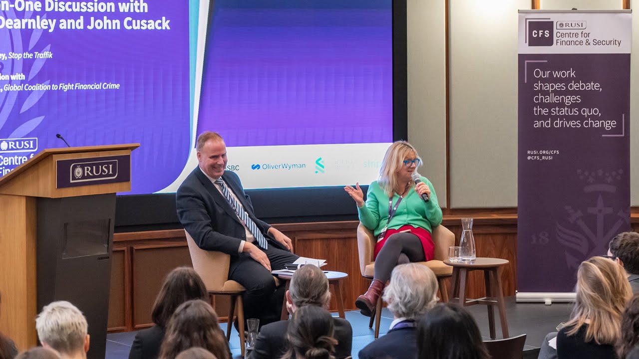 The Role of Financial Institutions in Tackling Human Trafficking | FinSec25 | CFS at RUSI