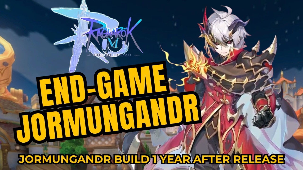 JORMUNGANDR 1 YEAR AFTER RELEASE [Ragnarok M: Eternal Love / ROM] WOE / WOC / PVP / MP