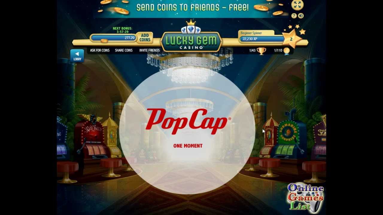 Lucky Gem Casino Facebook Gameplay