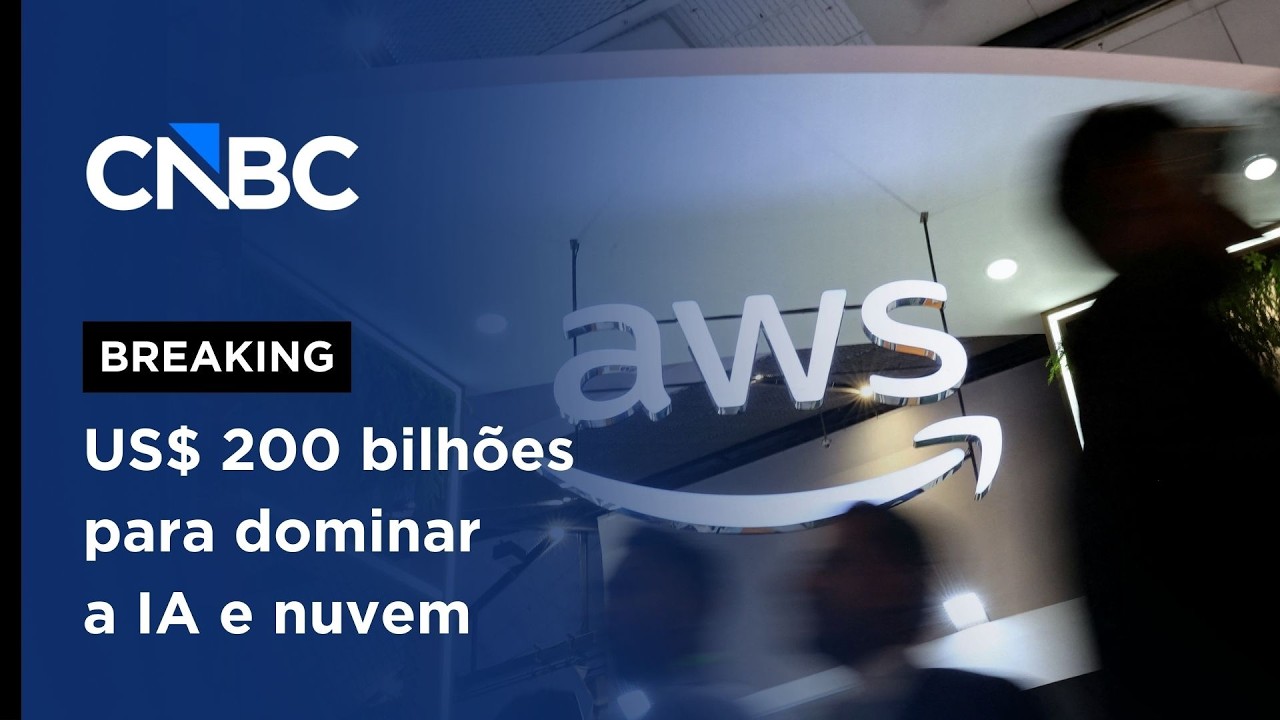 Amazon anuncia investimento bilionárioem IA e nuvem | CNBC BREAKING