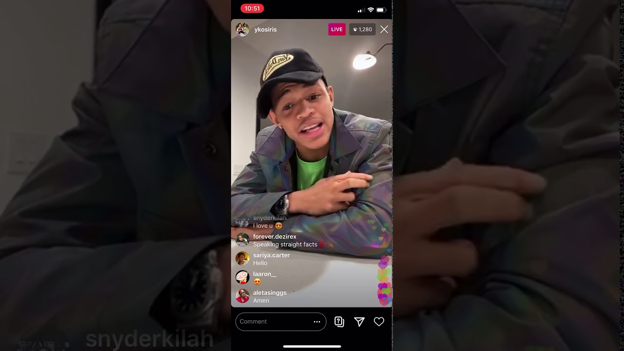 YK Osiris Woke On IG Live Says The Music Industry Is The Devil 😳