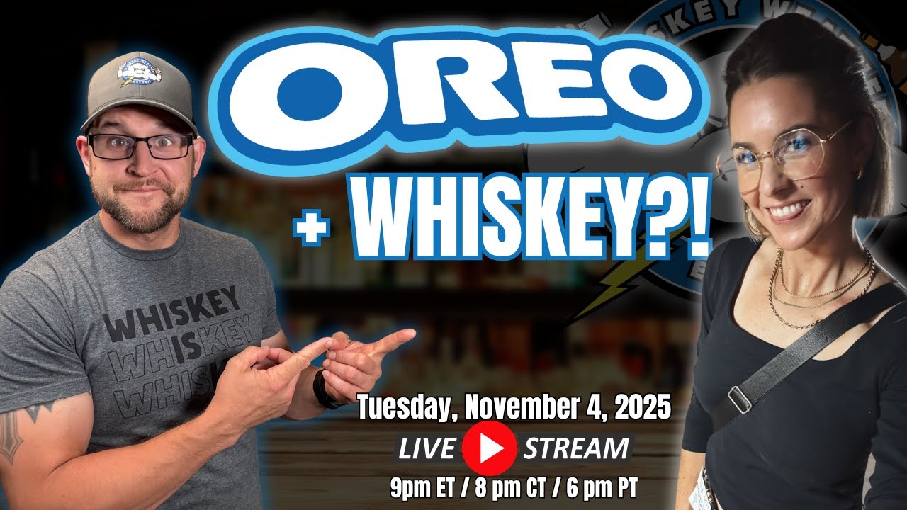 🔴 LIVESTREAM: What Whiskey Pairs Best with OREOS?