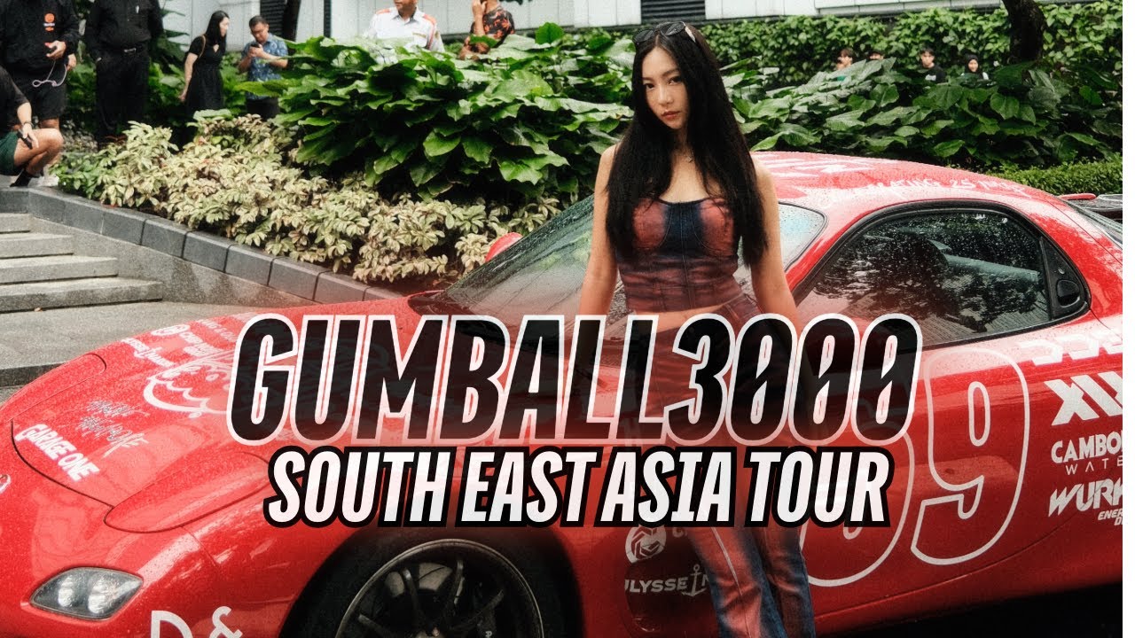 GUMBALL3000 SEA TOUR Got lost in Malaysia T__T