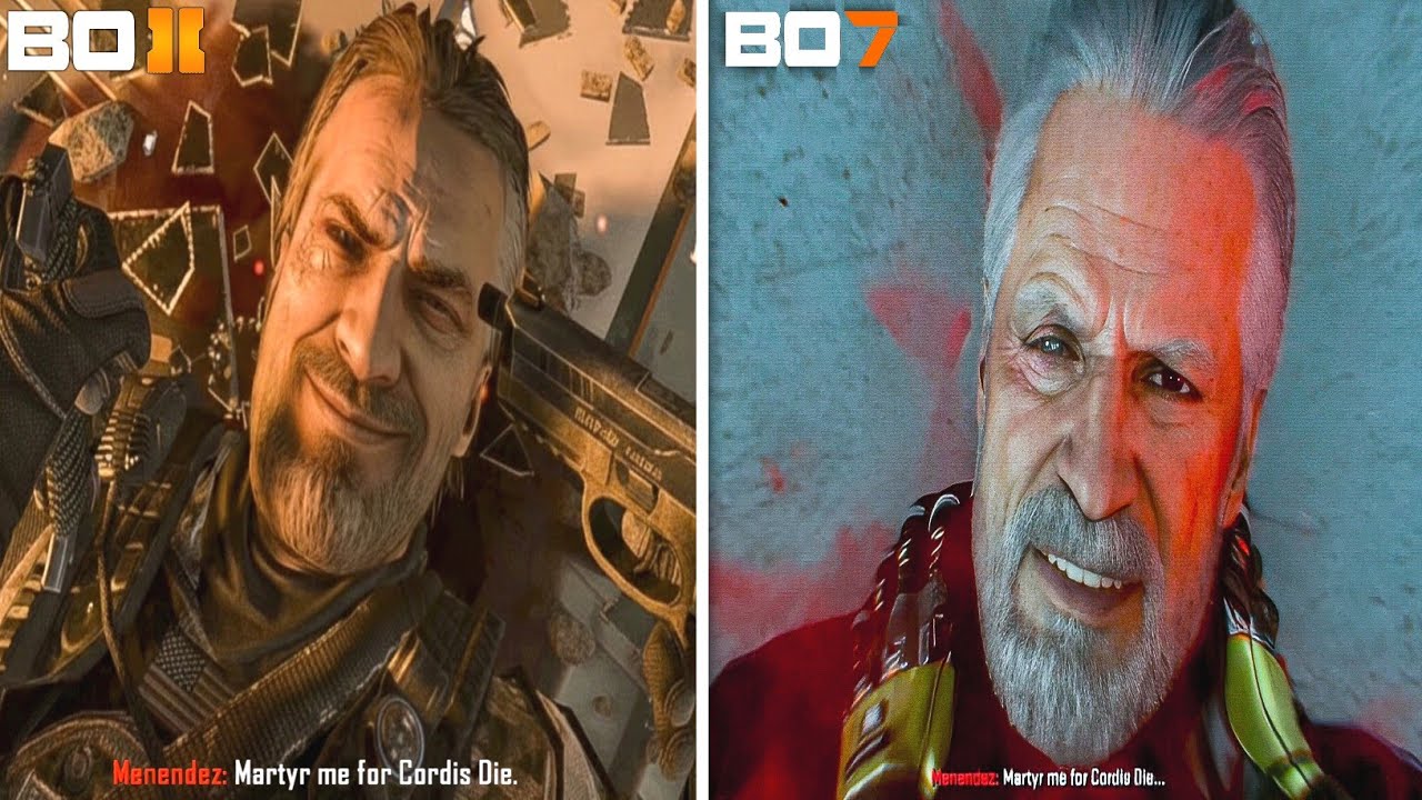 ALL REFERENCES OF CALL OF DUTY: BLACK OPS II in COD BLACK OPS 7 (Original vs Reimagined Versions)