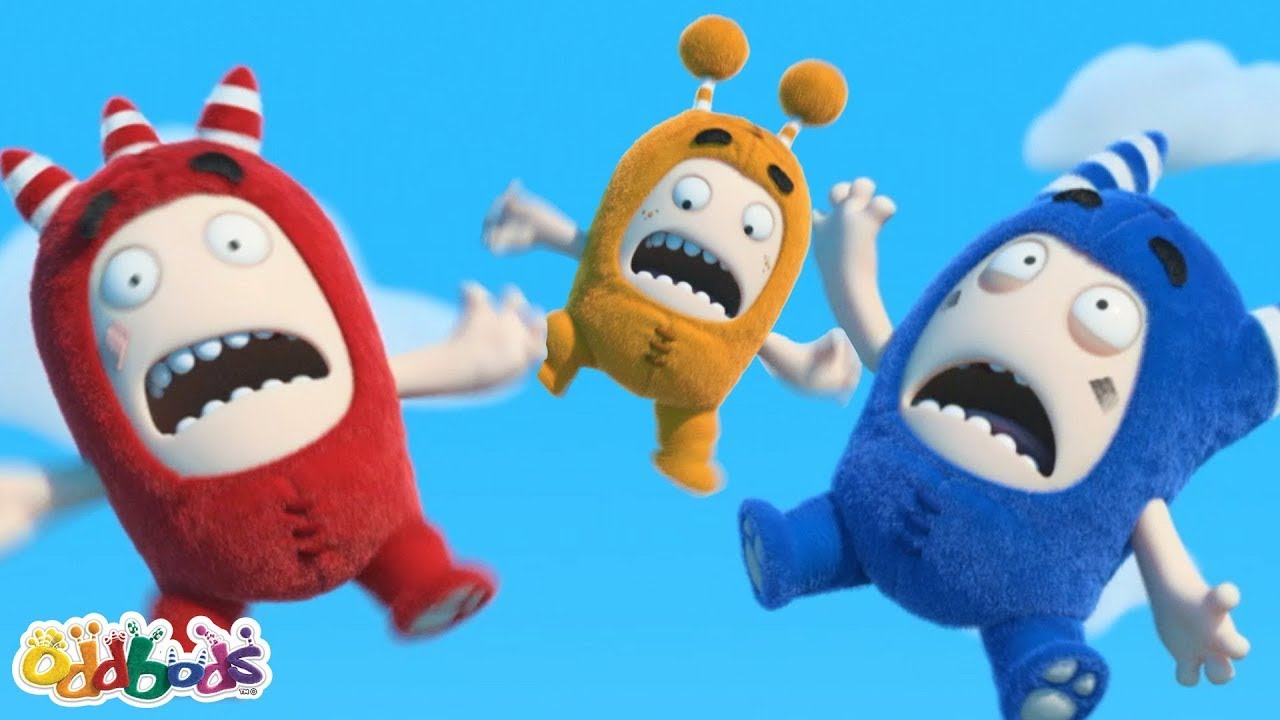 Free Fallin'! | Oddbods Cartoons | Funny Cartoons For Kids