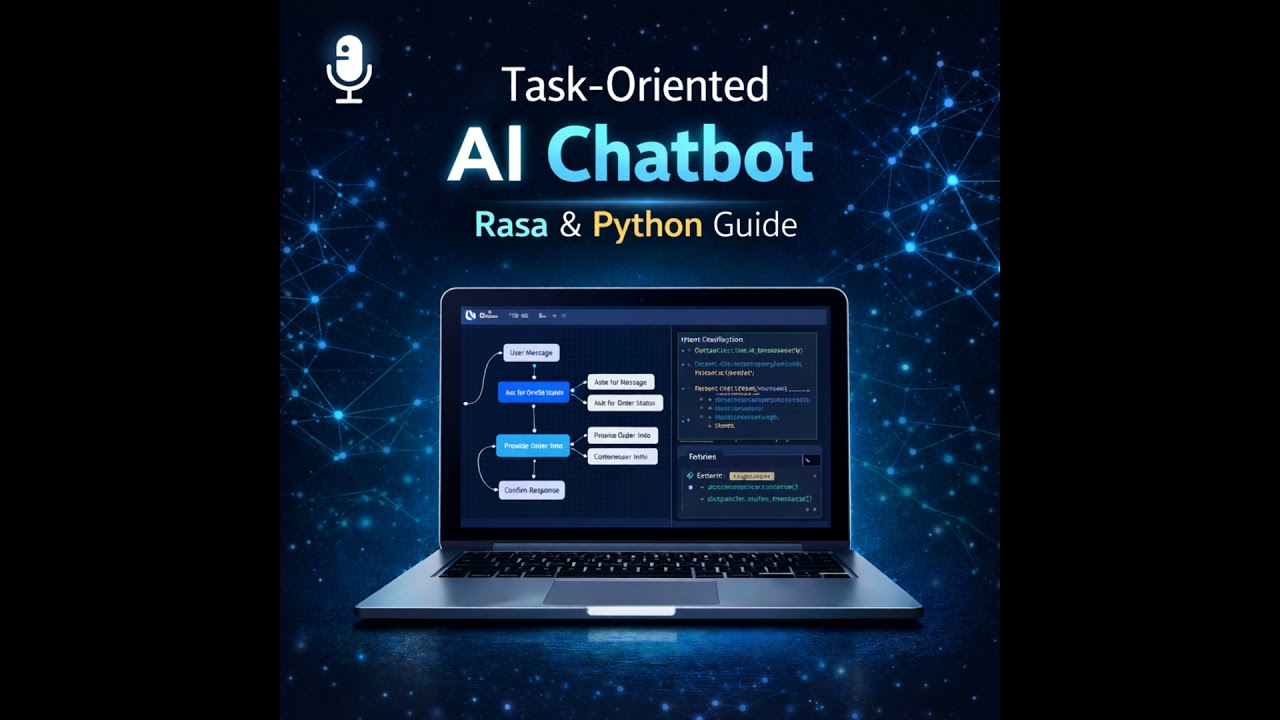 EP 32: Building a Task-Oriented AI Chatbot with Rasa & Python