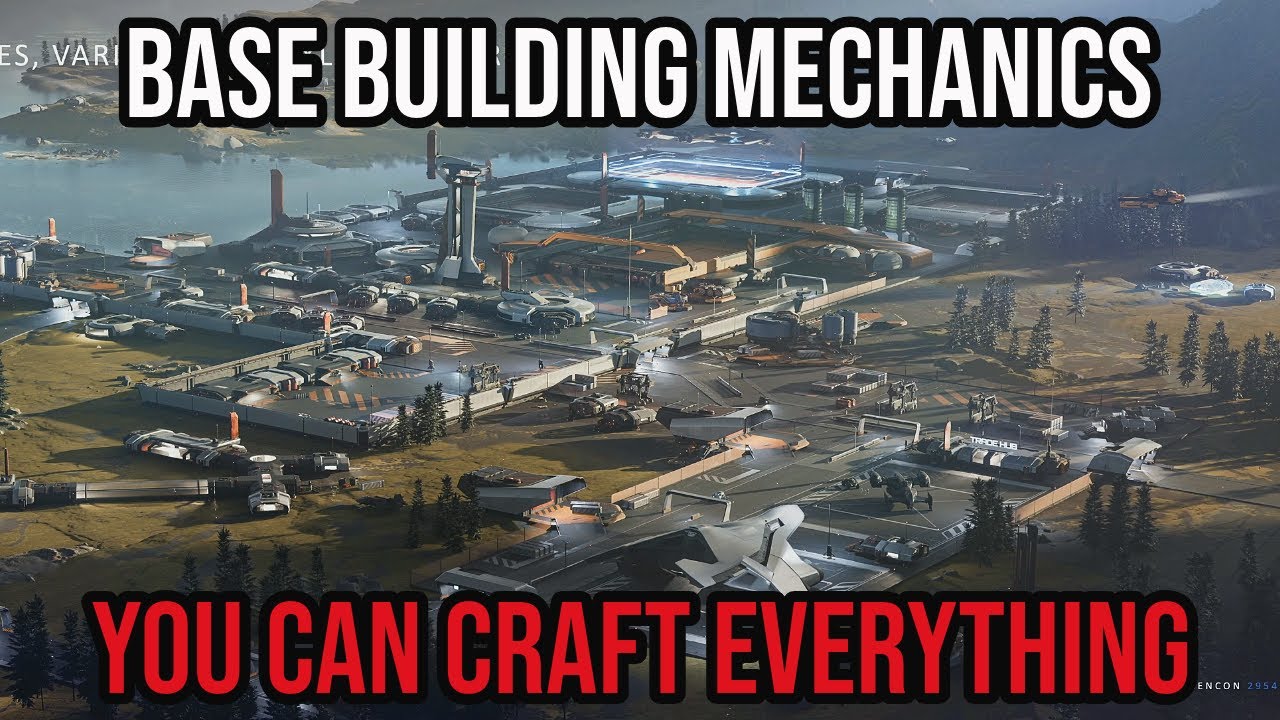 Star Citizen - You Can Craft Everything - Limitless Base Building Is Coming