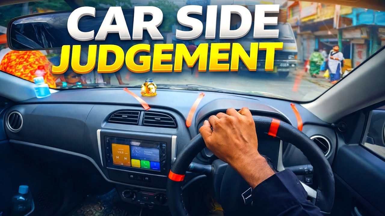 MASTER CAR SIDE JUDGEMENT! (The ONLY Trick You Need For Narrow Lanes)
