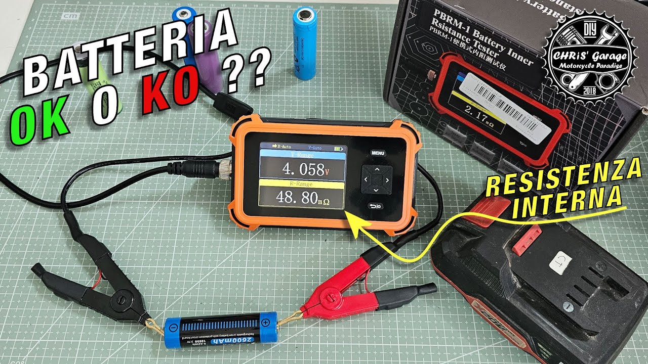 Fiizreal PBRM-1 Tester - Scopri se le tue batterie 18650 (e non solo) sono da Buttare o Salvare