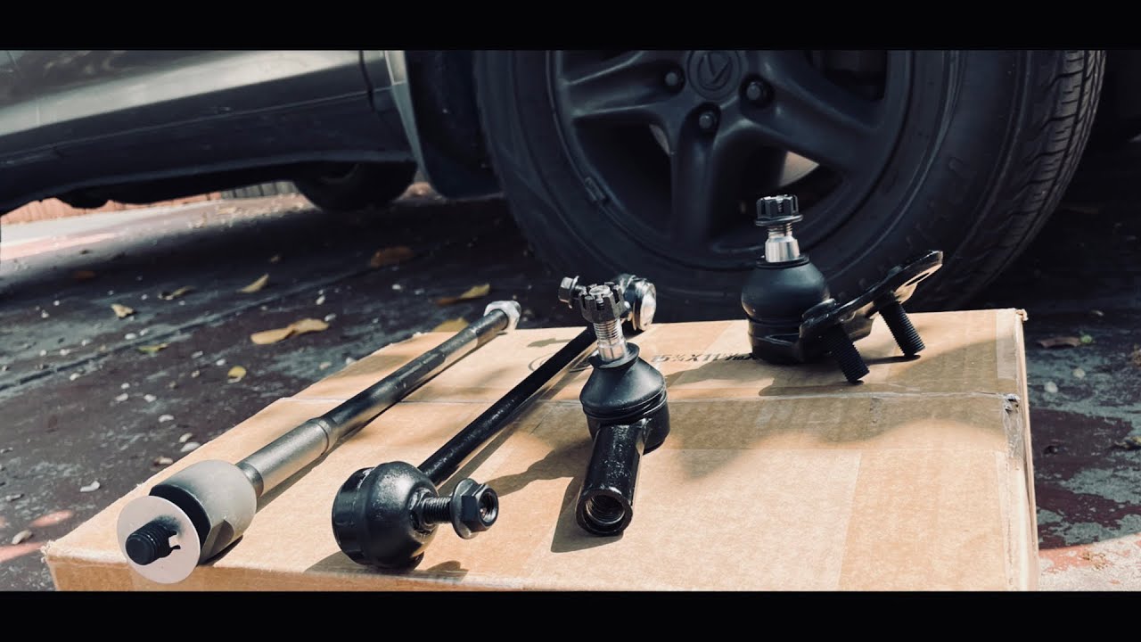 Lexus Rx300 Ball Joint, Inner Tie Rod, Outer Tie Rod, and End Links Removal
