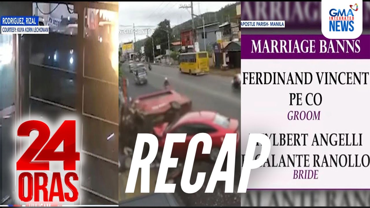 24 Oras: (Part 3) Jeepney, tumagilid nang salpukin ng kotse; 4-day work week; atbp