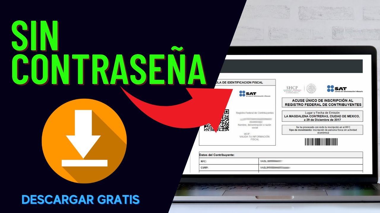 ⚠️C&oacute;mo imprimir mi RFC [𝗦𝗜𝗡 𝗖𝗢𝗡𝗧𝗥𝗔𝗦𝗘&Ntilde;𝗔 ] | Constancia Situaci&oacute;n Fiscal 🖨️𝐍𝐔𝐄𝐕𝐎 desde el SAT