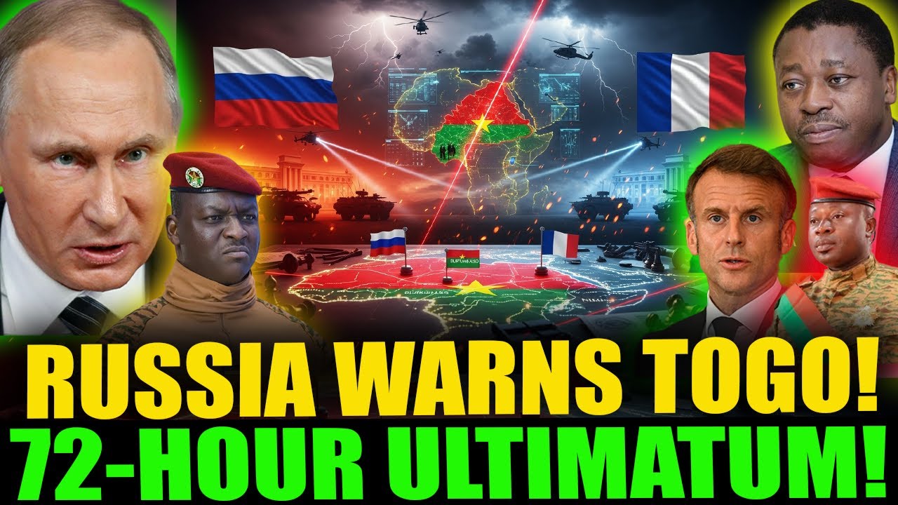 WAR? Russia THREATENS to STRIKE Togo Over Burkina Faso After Damiba Arrest! —Why Macron Is Panicking