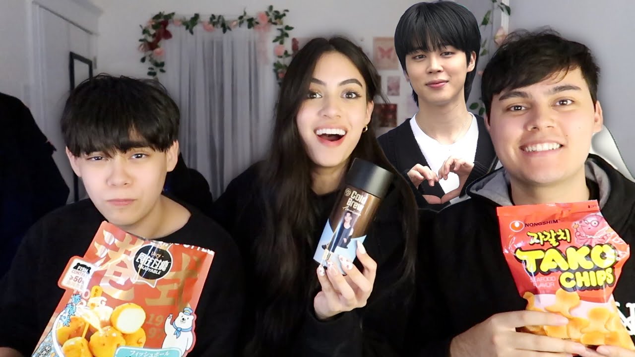 WASIANS TRY ASIAN SNACKS (ft. Jimin)