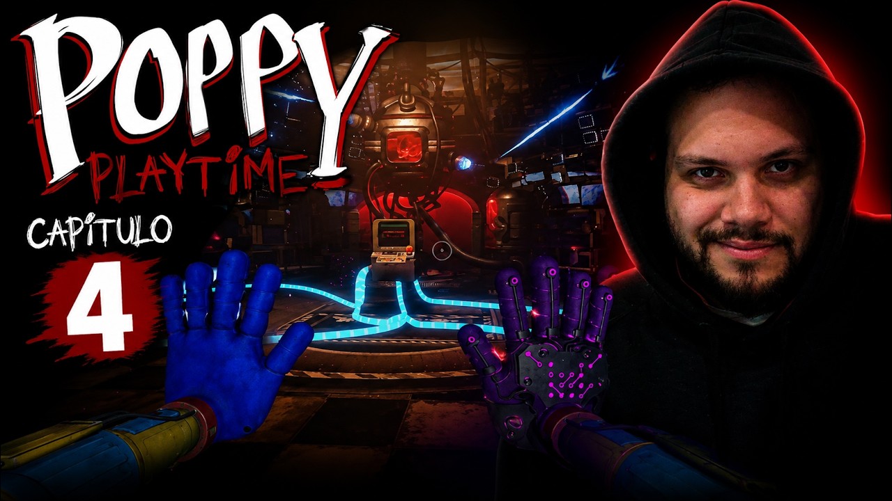 PASSAMOS PELO LABIRINTO DO DOUTOR! POPPY PLAYTIME 4 - Parte 3