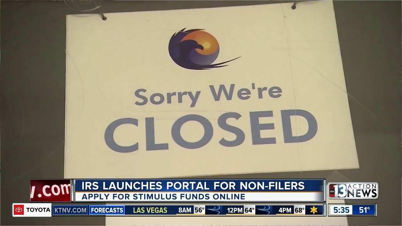 IRS launches portal for non-filers
