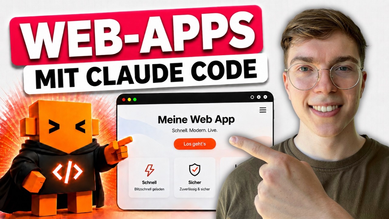Apps mit Claude Code bauen & ver&ouml;ffentlichen &mdash; Tutorial f&uuml;r Anf&auml;nger