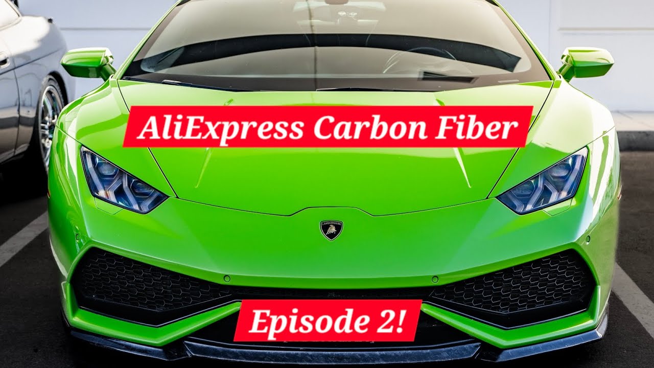 Стоит ли покупать карбон на AliExpress? Обзор обвеса Lamborghini (Эпизод 2)