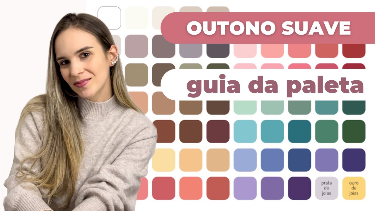Coloração pessoal: paleta OUTONO SUAVE (como usar, make, acessórios, cabelo, etc.)