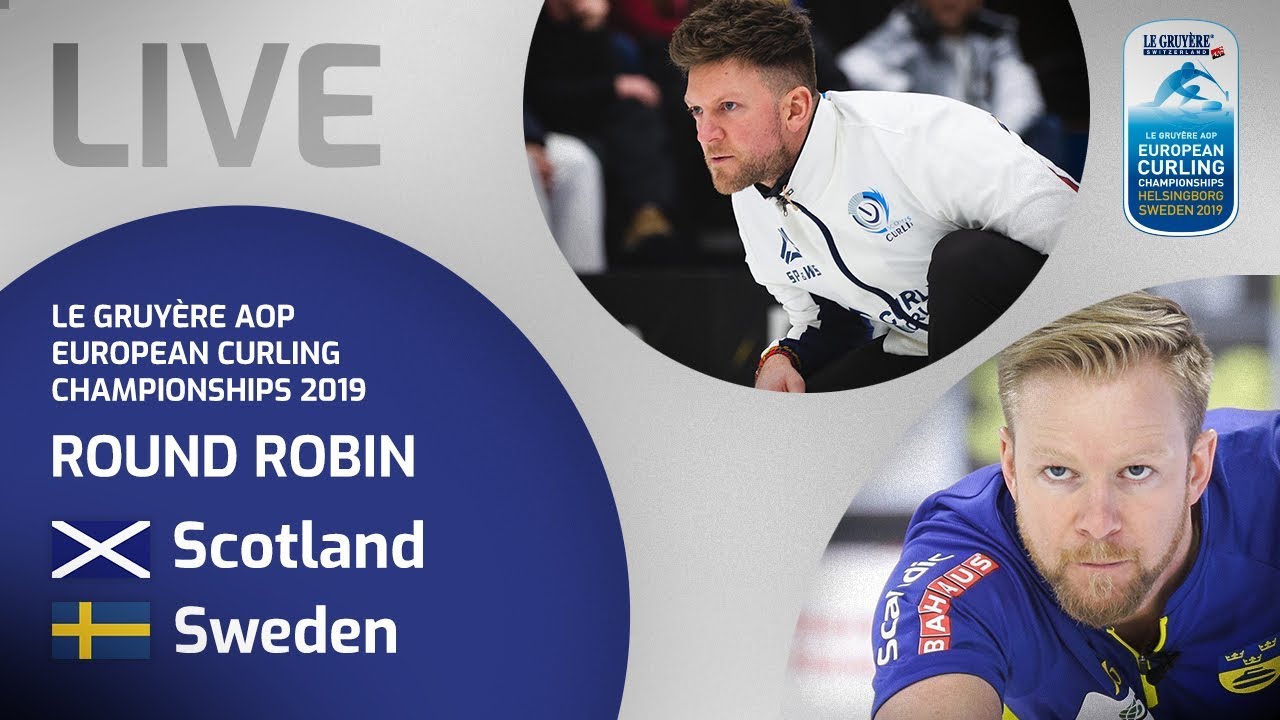 Scotland v Sweden - Men's round robin - Le Gruyère AOP European Curling Championships 2019