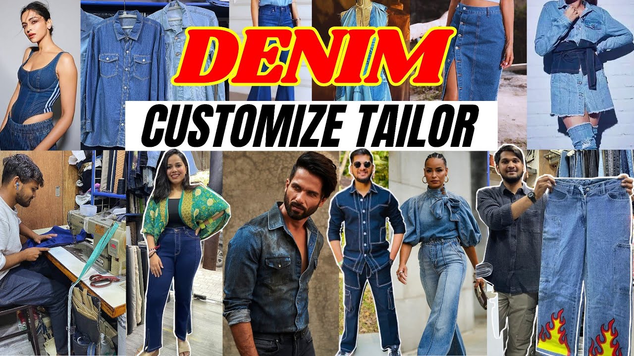 DENIM CUSTOMIZE JEANS TAILOR in Mumbai | Best Tailor for Plus Size | Denim Outfits | For Men & Women