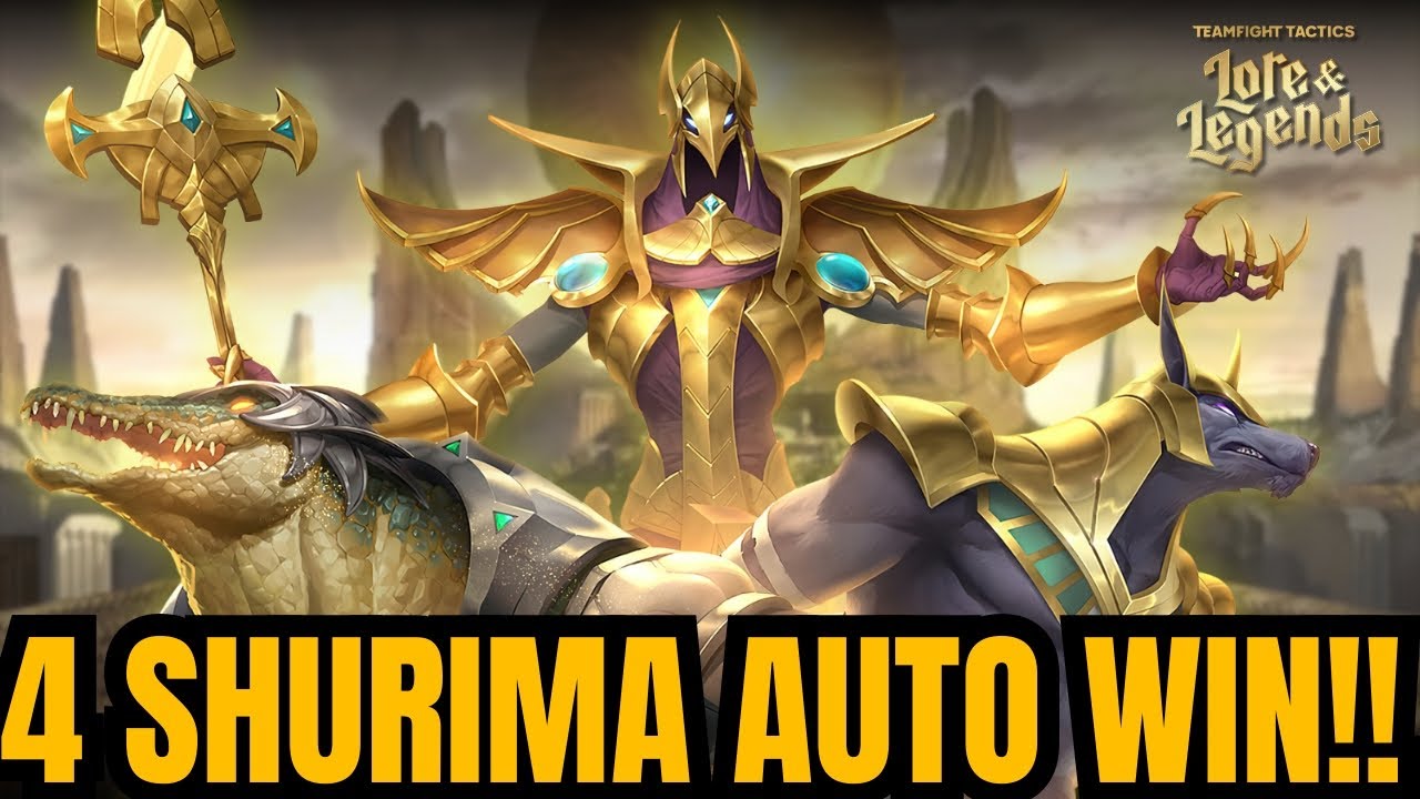 🔥🔥🔥AKHIRNYA BERHASIL MENGGUNAKAN 4 SHURIMA 🔥🔥🔥  | TFT Set 16  | Teamfight Tactics Indonesia
