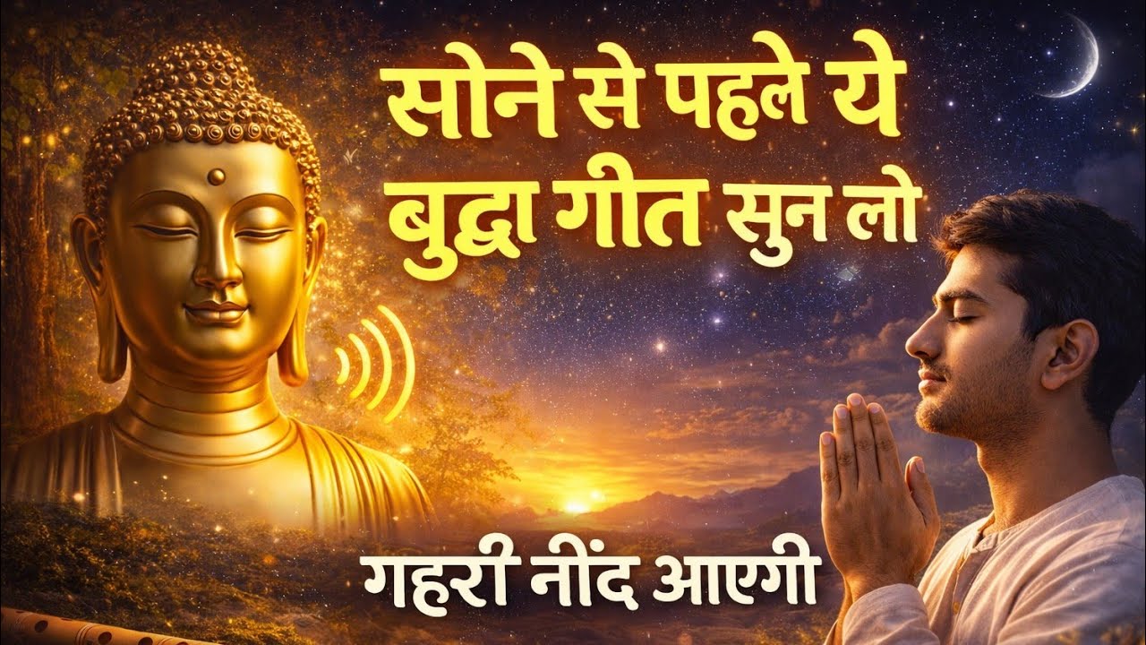 ✨सोने से पहले ये बुद्ध गीत सुन लो | गहरी नींद आएगी