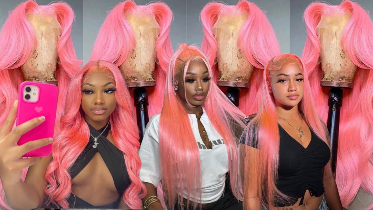 how to dye 613 wig pink | without coloring the lace | cyn c