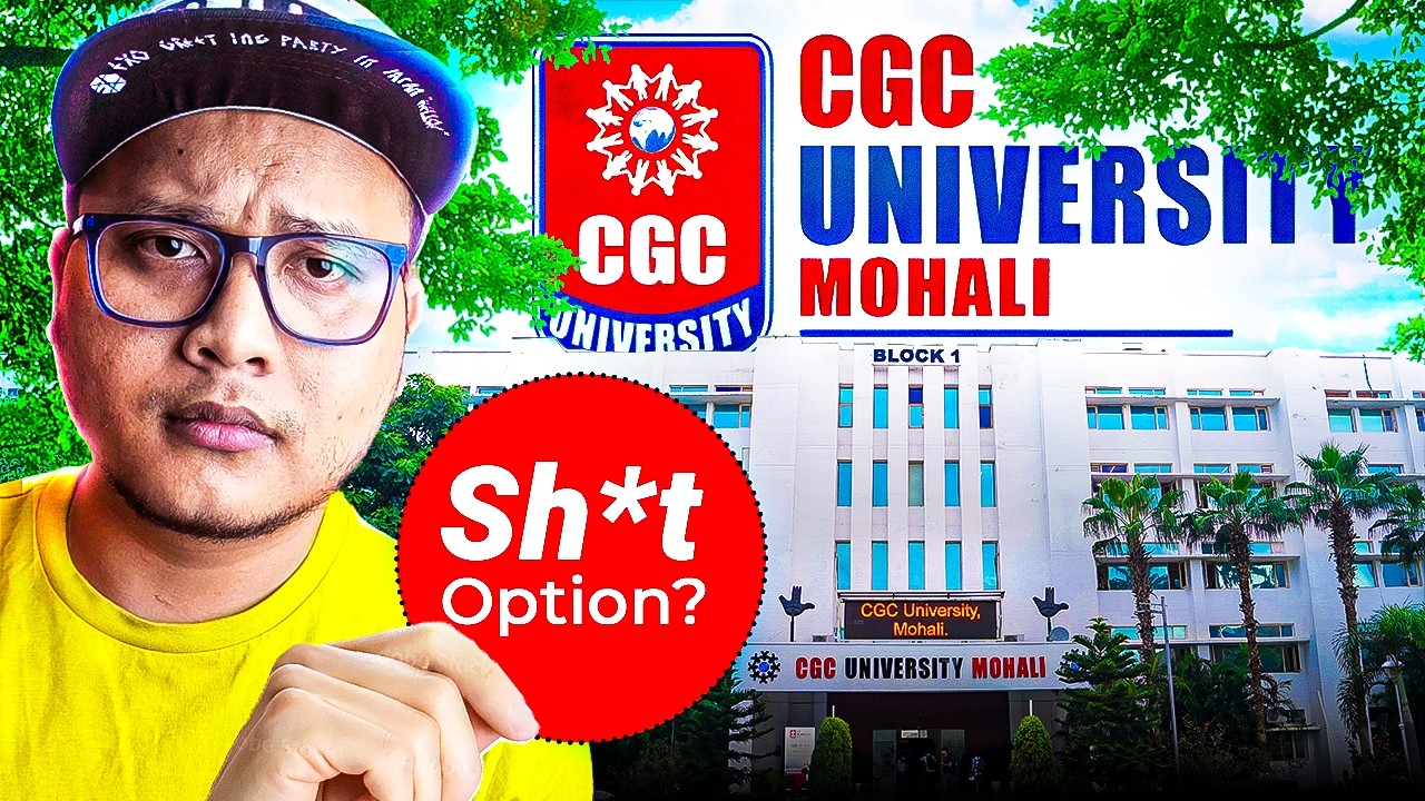 CGC University Mohali Exposed 🤬 | Real Placements or Just Marketing? - Honest Review!