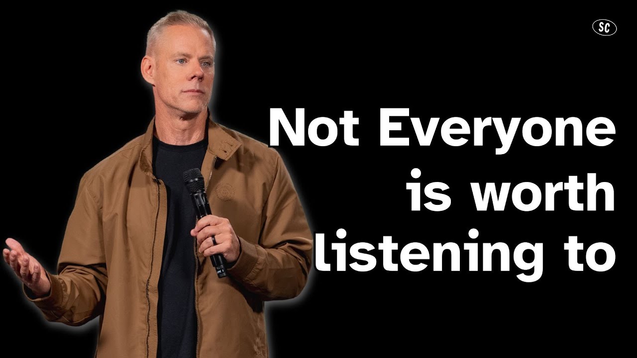 Learning Who to Listen to, and Who Not to | Sandals Church