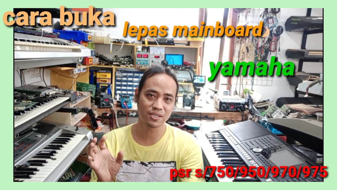 cara buka atau melepas mainboard yamaha psr s950. wa 085730661819