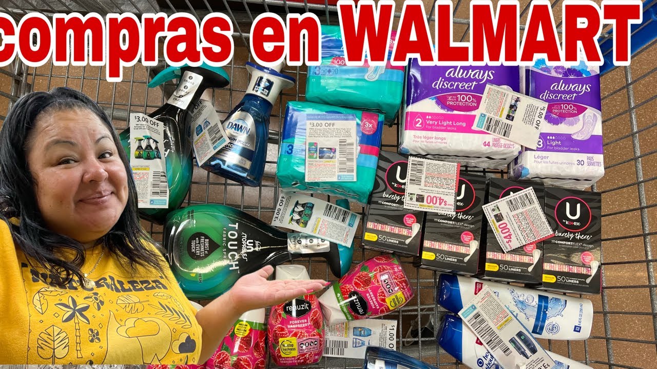 De compras en Walmart 🥰