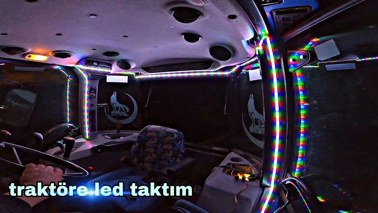 NEWHOLLAND TD75D RGB LED MONTAJI !! LED NASIL BAĞLANIR