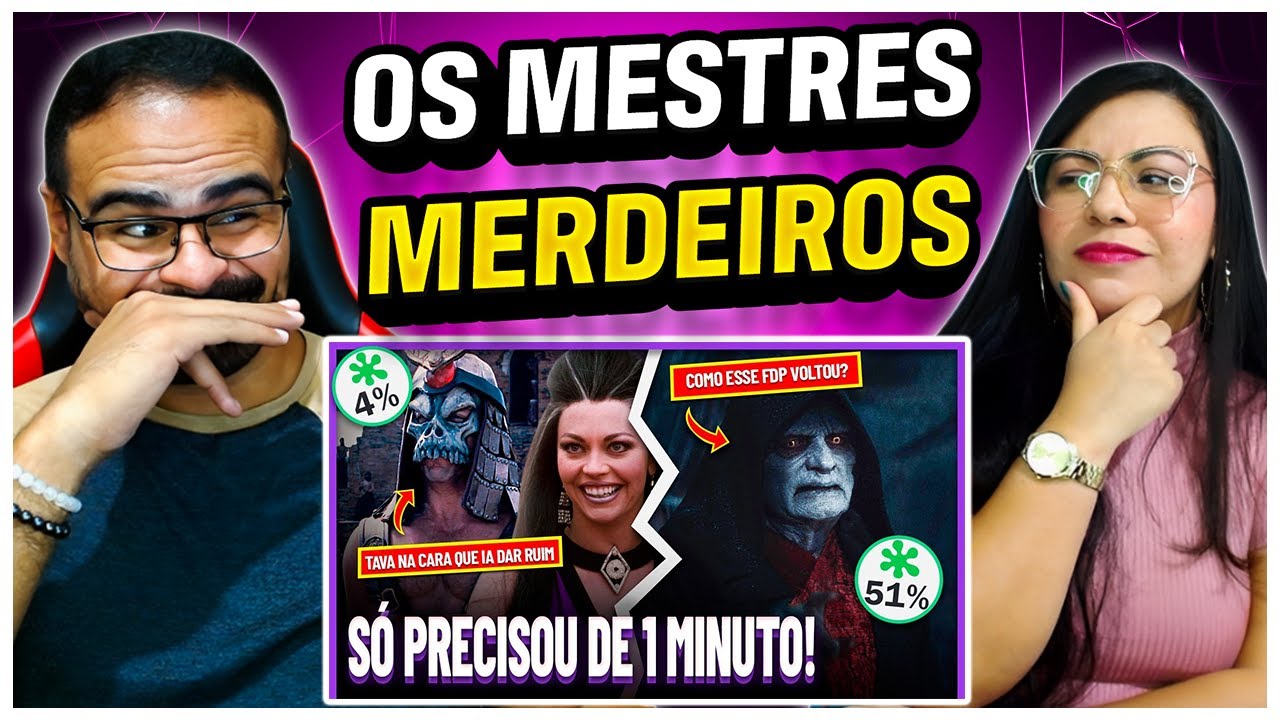 REACT CANAL PEEWEE | 5 Filmes que Estragaram TUDO no PRIMEIRO MINUTO